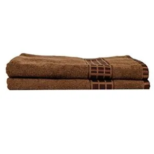 Eurospa Set of 2 Cotton Bath Towel Rs 317 amazon dealnloot