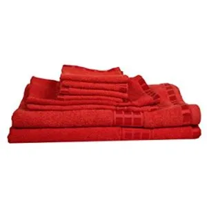 Eurospa Set of 8 Cotton Bath Hand Rs 685 amazon dealnloot