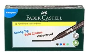 Faber Castell Permanent Marker Pen Pack of Rs 117 amazon dealnloot