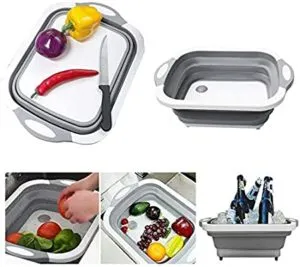 Galaxy 3 in 1 Folding Cutting Board Rs 390 amazon dealnloot