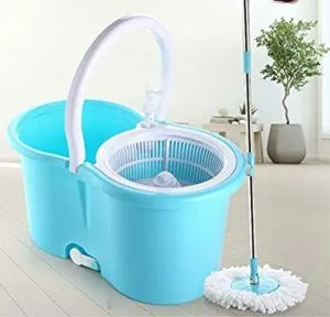 Ganesh Quick Spin Mop with Steel Handle Rs 603 amazon dealnloot