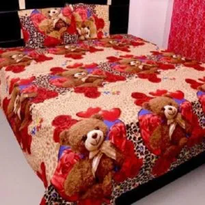 Goodrik 120 TC Microfiber Double Printed Bedsheet Rs 199 flipkart dealnloot