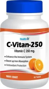 HealthVit C Vitan 250 Vitamin C 250mg Rs 99 flipkart dealnloot