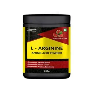 Healthvit Fitness L Arginine Amino Acid Powder Rs 399 amazon dealnloot