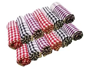 KAIRA Cotton Cleaning Dusting Cloth Table Napkin Rs 142 amazon dealnloot
