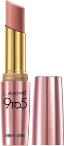 Lakme 9To5 Primer Crme Lip Color Nude Rs 250 flipkart dealnloot