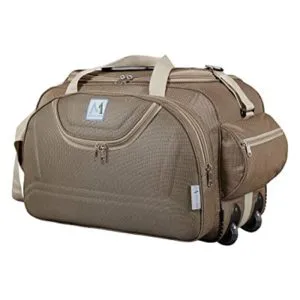 M MEDLER Expandable Duffel_EPOCH Beige Duffel Strolley Rs 597 amazon dealnloot