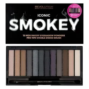 Makeup Revolution London Palette Eyeshadow Iconic Smokey Rs 675 amazon dealnloot