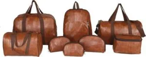 Mboss Backpack Duffel Bag Combo Tan Rs 1799 flipkart dealnloot
