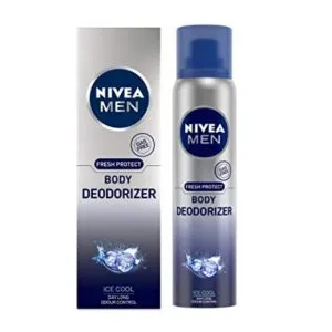 NIVEA Men Fresh Protect Body Deodorizer Ice Rs 115 amazon dealnloot