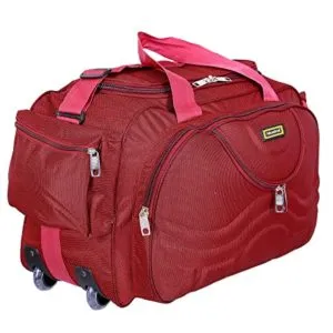 Nice Line Maroon Polyester 40 litres Inch Rs 469 amazon dealnloot