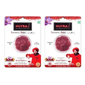 Nutraj Saffron Blister Pack 2g 2 X Rs 363 amazon dealnloot