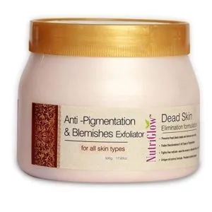 NutriGlow Anti Pigmentation Blemishes Facial Exfoliator 500G Rs 299 amazon dealnloot