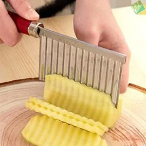OLEANDER Vegetable Salad Chopping Knife Crinkle Cutters Rs 99 amazon dealnloot