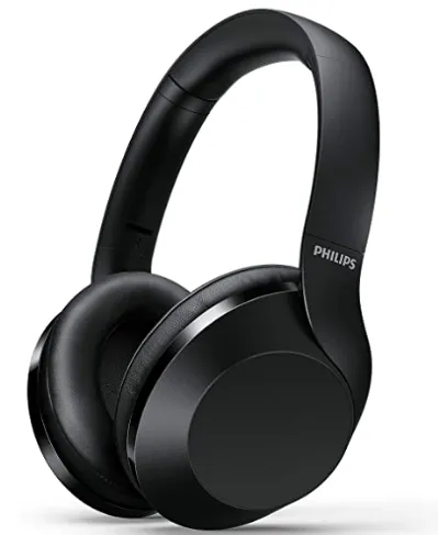 Philips Performance TAPH802BK Hi-Res Audio Bluetooth 5.0 Over-Ear Headphones