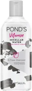 Ponds Vitamin Micellar Water D Toxx Charcoal Rs 125 flipkart dealnloot