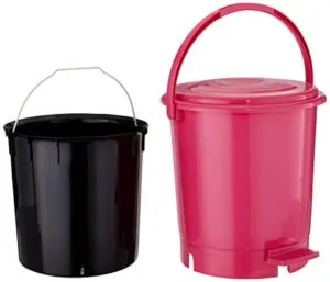 Princeware Plastic Pedal Bins Dustbin 12 litres Rs 323 amazon dealnloot