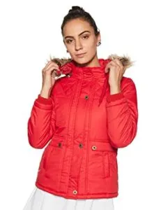 Qube By Fort Collins Women s Parka Rs 777 amazon dealnloot