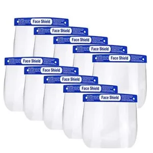 Reusable Safety Face Shield 5 Pcs Anti Rs 75 amazon dealnloot