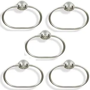 SHRUTI Niku Stainless Steel Oval Napkin Ring Rs 370 amazon dealnloot