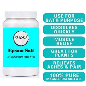 SMOKB Epsom Salt Magnesium Sulphate for Relaxation Rs 149 amazon dealnloot