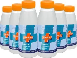Savlon Fresh Hand Sanitizer Bottle 6 x Rs 180 flipkart dealnloot