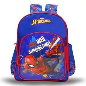 Spiderman 30 Ltrs Blue School Backpack MBE Rs 320 amazon dealnloot