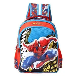 Spiderman Polyester 30 cms Multi School Backpack Rs 303 amazon dealnloot