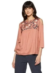 Styleville in Women s Plain Regular Fit Rs 199 amazon dealnloot
