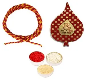 Velour Shoppe Bhaiya Tikka Thread Roli Chawal Rs 179 amazon dealnloot