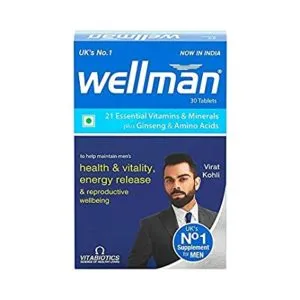 Wellman Health Supplements 21 Essential Vitamins and Rs 219 amazon dealnloot