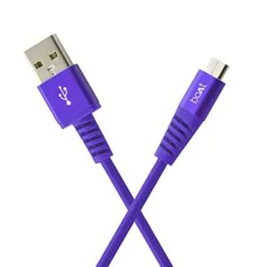 boAt Rugged V3 Braided Micro USB Cable Rs 99 amazon dealnloot
