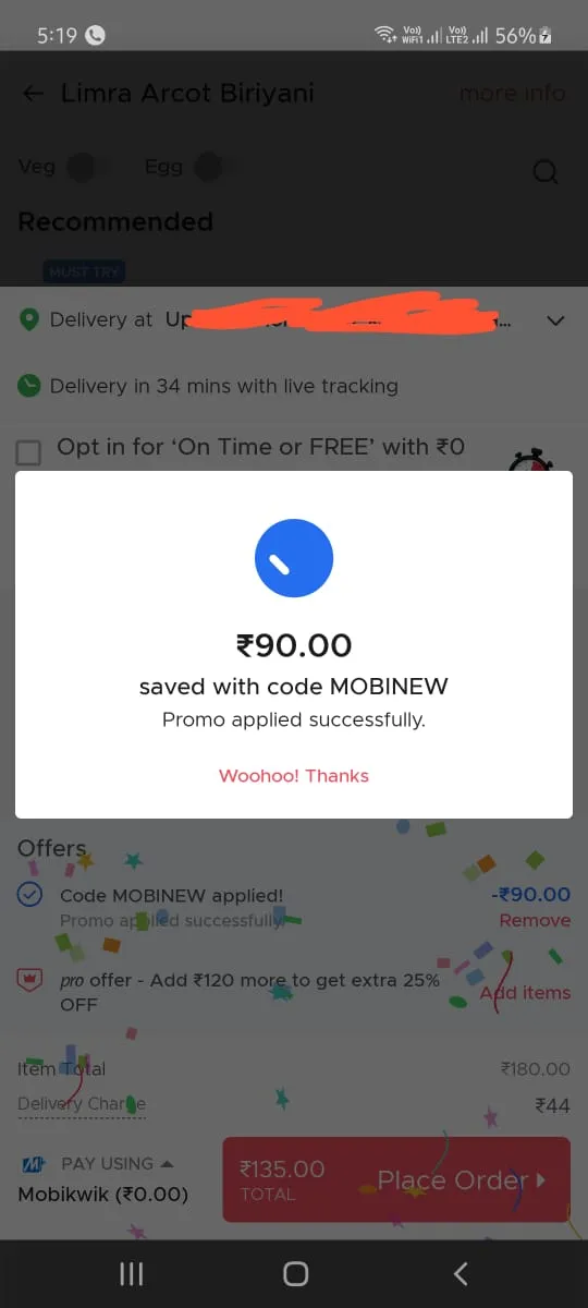 zomato mobikwik