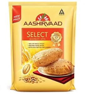 Aashirvaad Select Premium Sharbati Atta 10kg Rs 281 amazon dealnloot