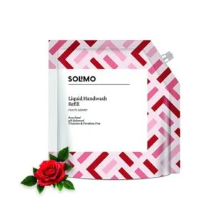 Amazon Brand Solimo Antibacterial Handwash Liquid Refill Rs 189 amazon dealnloot