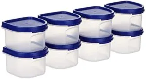Amazon Brand Solimo Modular Plastic Storage Containers Rs 379 amazon dealnloot