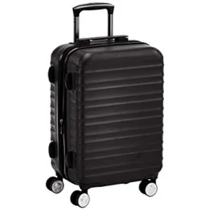 AmazonBasics 20 Inch Carry on Black Rs 1799 amazon dealnloot