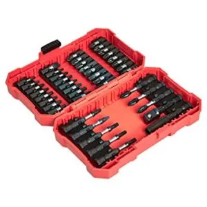 AmazonBasics 42 Piece Impact Screwdriver Bit Set Rs 309 amazon dealnloot