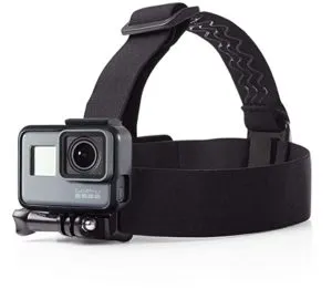 AmazonBasics GoPro Head Strap Mount Black Rs 159 amazon dealnloot
