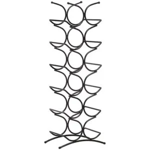 AmazonBasics Wine Bottle Storage Rack Holder Stand Rs 399 amazon dealnloot