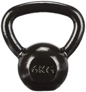 AmazonBasics cast iron kettlebell 6kg Rs 1499 amazon dealnloot