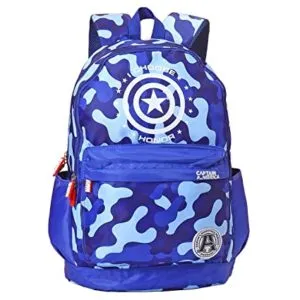 Avengers Nylon 31 Ltrs Multi School Backpack Rs 299 amazon dealnloot