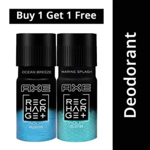 Axe Recharge Marine Splash and Ocean Breeze Rs 195 amazon dealnloot