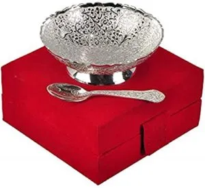 Ayurveda Copper German Silver Single Bowl with Rs 99 amazon dealnloot