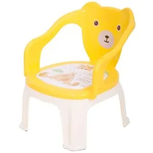 BAYBEE Portable Small Soft Cushion Plastic Chair Rs 569 amazon dealnloot