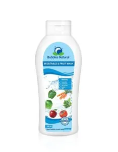Bubbles Natural Fruit and Vegetable Wash 500ml Rs 199 amazon dealnloot