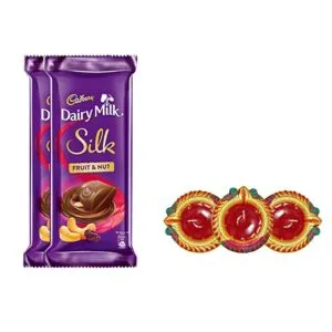 Cadbury Dairy Milk Silk Fruit Nut 137g Rs 300 amazon dealnloot