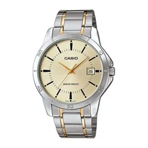 Casio Analog Gold Dial Men s Watch Rs 1735 amazon dealnloot