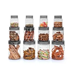 Cello Checkers Plastic PET Canister Set 12 Rs 399 amazon dealnloot