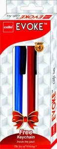 Cello Evoke Ballpen Pack of 2 Blue Rs 60 amazon dealnloot